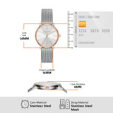  Shop Authentic Armani Exchange Lola Analog White Dial Silver Mesh Strap Watch For Women - AX5537 - Luxxuri