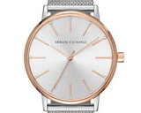  Shop Authentic Armani Exchange Lola Analog White Dial Silver Mesh Strap Watch For Women - AX5537 - Luxxuri