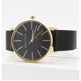  Shop Authentic Armani Exchange Lola Three Hand Black Dial Black Mesh Strap Watch For Women - AX5548 - Luxxuri
