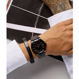  Shop Authentic Armani Exchange Nico Analog Black Dial Black Steel Strap Watch For Men - AX7102 - Luxxuri