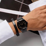  Shop Authentic Armani Exchange Nico Analog Black Dial Black Steel Strap Watch For Men - AX7102 - Luxxuri