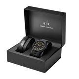  Shop Authentic Armani Exchange Nico Analog Black Dial Black Steel Strap Watch For Men - AX7102 - Luxxuri