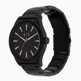  Shop Authentic Armani Exchange Nico Analog Black Dial Black Steel Strap Watch For Men - AX7102 - Luxxuri
