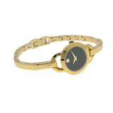  Shop Authentic Movado Rondiro 22mm Black Dial Yellow Gold Steel Strap Watch For Women - 0606888 - Luxxuri