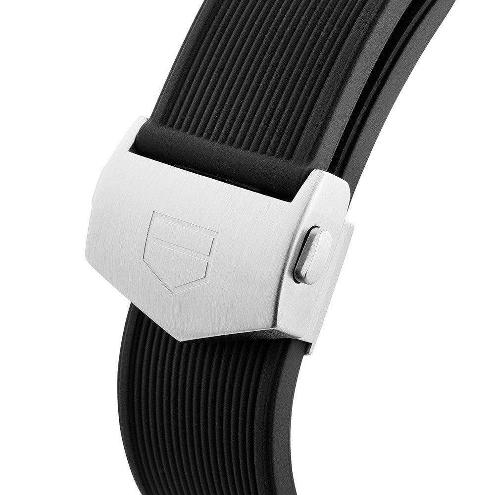  Shop Authentic Tag Heuer Aquaracer Quartz Black Dial Black Rubber Strap Watch for Men -  WAY101A.FT6141 - Luxxuri