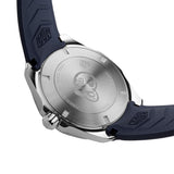  Shop Authentic Tag Heuer Aquaracer Quartz Blue Dial Blue Rubber Strap Watch for Men - WAY101C.FT6153 - Luxxuri