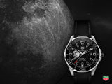  Shop Authentic Tag Heuer Aquaracer Calibre 5 Moon Black Dial Black Nylon Strap Watch for Men - WAY201J.FC6370 - Luxxuri