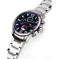  Shop Authentic Tommy Hilfiger Jackson Chronograph Blue Dial Silver Steel Strap Watch for Men - 1791242 - Luxxuri