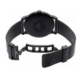  Shop Authentic Emporio Armani Luigi White Dial Black Mesh Bracelet Watch For Men - AR11046 - Luxxuri