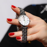  Shop Authentic Emporio Armani T Bar Mother of Pearl Dial Steel Strap Watch For Women - AR1682 - Luxxuri