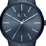  Shop Authentic Armani Exchange Cayde Analog Blue Dial Blue Steel Strap Watch For Men - AX2702 - Luxxuri