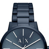  Shop Authentic Armani Exchange Cayde Analog Blue Dial Blue Steel Strap Watch For Men - AX2702 - Luxxuri