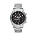  Shop Authentic Armani Exchange The Driver Chronograph Black Dial Silver Steel Strap Watch For Men - AX1612 - Luxxuri