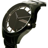  Shop Authentic Armani Exchange Hampton Chronograph Black Dial Black Steel Strap Watch For Men - AX2189 - Luxxuri