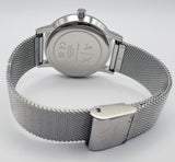  Shop Authentic Armani Exchange Lola Analog Silver Dial Silver Mesh Strap Watch For Women - AX5535 - Luxxuri