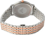  Shop Authentic Emporio Armani Kappa Quartz Silver Dial Two Tone Mesh Bracelet Watch For Men - AR11093 - Luxxuri