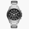  Shop Authentic Armani Exchange Drexler Chronograph Black Dial Silver Steel Strap Watch for Men - AX2600 - Luxxuri