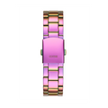 Guess Confetti Chronograph Crystals Multicolor Dial Purple Steel Strap Watch For Women - GW0483L5