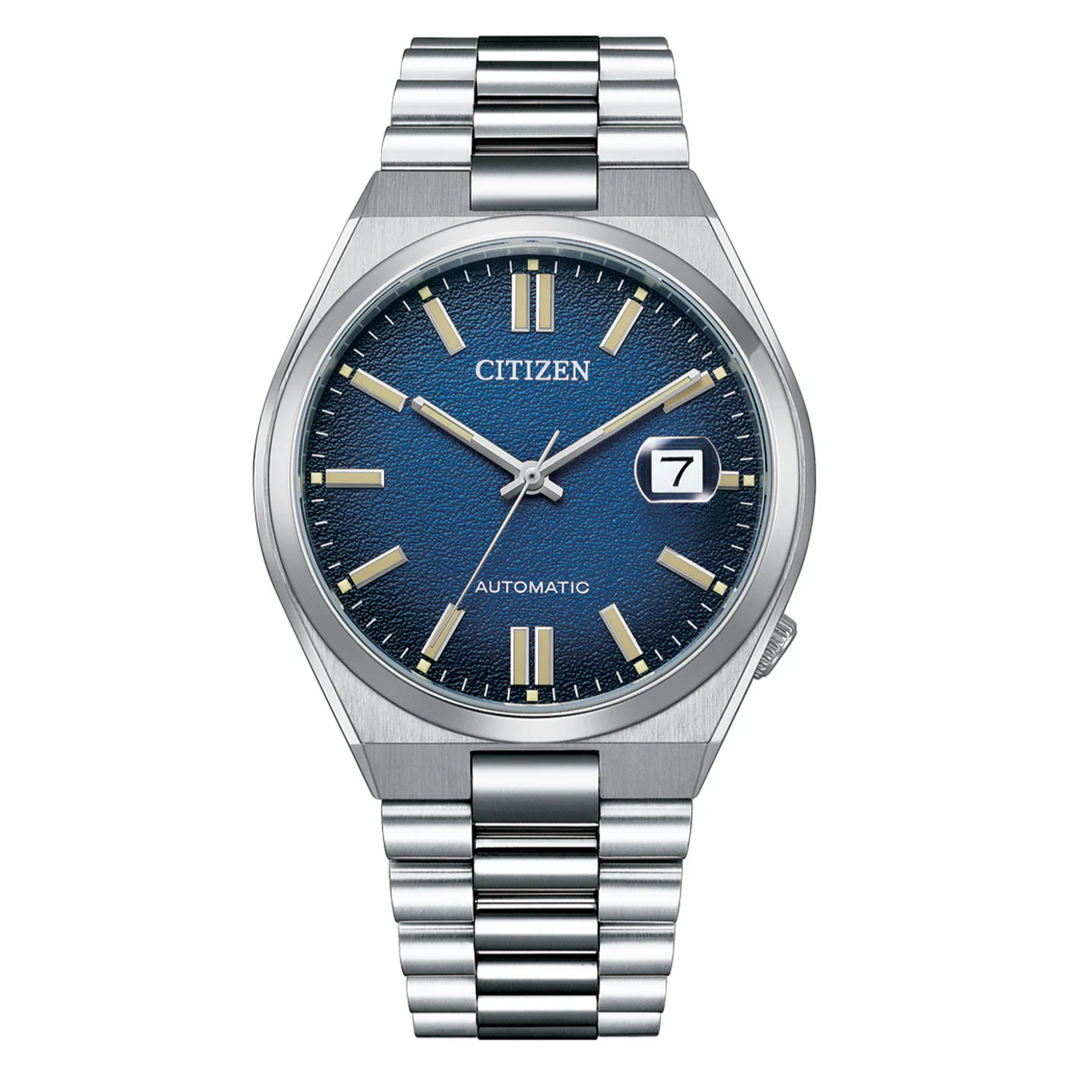  Shop Authentic Citizen Tsuyosa Automatic Dark Blue Dial Silver Steel Strap Watch For Men - NJ0151-88L - Luxxuri