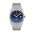 Tissot Powermatic 80 Automatic Gradient Blue Dial Silver Steel Strap Watch for Men - T137.407.11.051.01