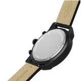  Shop Authentic Fossil Bronson Chronograph Black Dial Black Leather Strap Watch for Men - FS5874 - Luxxuri