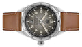 Tag Heuer Autavia Isograph Grey Dial Calfskin Brown Leather Strap Watch for Men - WBE5111.FC8267
