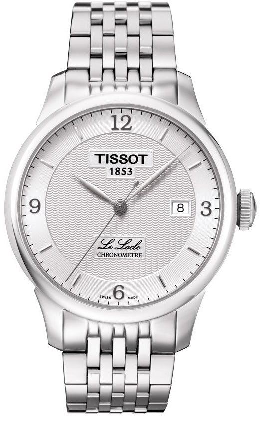  Shop Authentic Tissot Le Locle Automatic Cosc White Dial Silver Steel Strap Watch For Men - T006.408.11.037.00 - Luxxuri