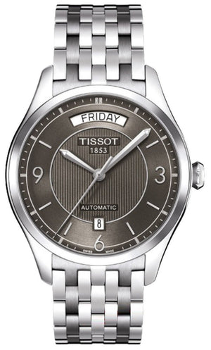  Shop Authentic Tissot T Classic T One Automatic Grey Dial Silver Steel Strap Watch For Men - T038.430.11.067.00 - Luxxuri