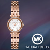  Shop Authentic Michael Kors Darci Analog Mother of Pearl Dial Rose Gold Steel Strap Watch For Women - MK3832 - Luxxuri