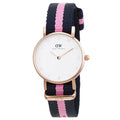  Shop Authentic Daniel Wellington Classy Winchester White Dial Two Tone NATO Strap Watch For Women - DW00100065 - Luxxuri
