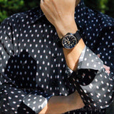  Shop Authentic Seiko 5 Sports Automatic Blue Dial Black NATO Strap Watch for Men - SBSA098 - Luxxuri