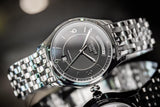  Shop Authentic Tissot T Classic T One Automatic Black Dial Silver Steel Strap Watch For Men - T038.430.11.057.00 - Luxxuri