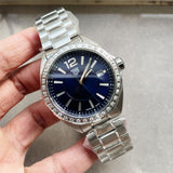  Shop Authentic Tag Heuer Formula 1 Diamonds Blue Dial Silver Steel Strap Watch for Women - WBJ1416.BA0664 - Luxxuri
