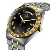 Shop Authentic Tudor Royal Automatic Black Dial Two Tone Steel Strap Watch for Men - M28603-0003 - Luxxuri