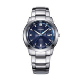  Shop Authentic Citizen Eco Drive Blue Dial Silver Stainless Steel Watch For Men - BM7140-54L - Luxxuri