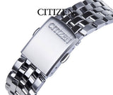  Shop Authentic Citizen Eco Drive Blue Dial Silver Steel Strap Watch For Men - BM7250-56L - Luxxuri