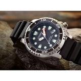  Shop Authentic Citizen Eco Drive Pro Master Diver Black Dial Black Steel Strap Watch For Men - BN0150-28E - Luxxuri