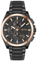  Shop Authentic Hugo Boss Grandmaster Black Dial Black Steel Strap Watch for Men  - 1513885 - Luxxuri