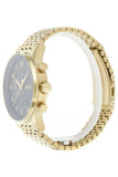  Shop Authentic Hugo Boss Navigator Black Dial Gold Steel Strap Watch for Men - 1513531 - Luxxuri
