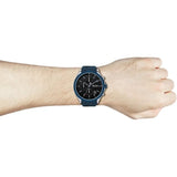  Shop Authentic Hugo Boss Velocity Black Dial Blue Rubber Strap Watch for Men - 1513717 - Luxxuri
