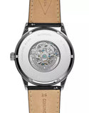  Shop Authentic Fossil Flynn Mechanical Black Dial Black Leather Strap Watch for Men - BQ2216 - Luxxuri
