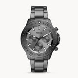  Shop Authentic Fossil Bannon Multifunction Chronograph Grey Dial Grey Steel Strap Watch for Men - BQ2491 - Luxxuri