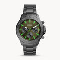 Shop Authentic Fossil Bannon Multifunction Chronograph Green Dial Grey Steel Strap Watch for Men - BQ2504 - Luxxuri