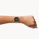  Shop Authentic Fossil Bannon Multifunction Chronograph Green Dial Gold Steel Strap Watch for Men - BQ2493 - Luxxuri