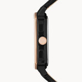  Shop Authentic Fossil Multifunction Black Dial Black Leather Strap Watch for Men - BQ2654 - Luxxuri