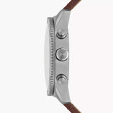  Shop Authentic Fossil Brox Multifunction Green Dial Brown Leather Strap Watch for Men - BQ2801 - Luxxuri