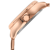  Shop Authentic Fossil Rye Automatic Skeleton Rose Gold Dial Rose Gold Steel Strap Watch for Women - BQ3754 - Luxxuri