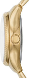  Shop Authentic Fossil Rye Automatic Skeleton Gold Dial Gold Steel Strap Watch for Women - BQ3755 - Luxxuri