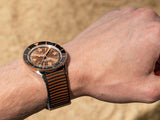  Shop Authentic Breitling Superocean Heritage '57 Outerknown Brown Dial Brown NATO Strap Watch for Men - A103703A1Q1W1 - Luxxuri