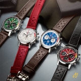  Shop Authentic Breitling Top Time B01 Ford Thunderbird White Dial Red Leather Strap Watch for Men - AB01766A1A1X1 - Luxxuri